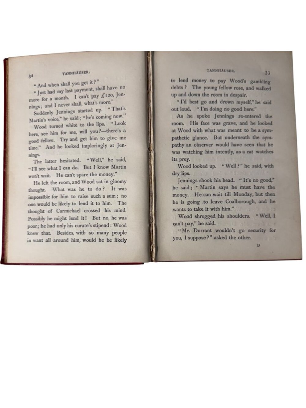A Modern Tannhauser & The Bridge Hon. Mrs. Arthur Lyttelton Hardcover Book 1893 - Picture 13 of 16